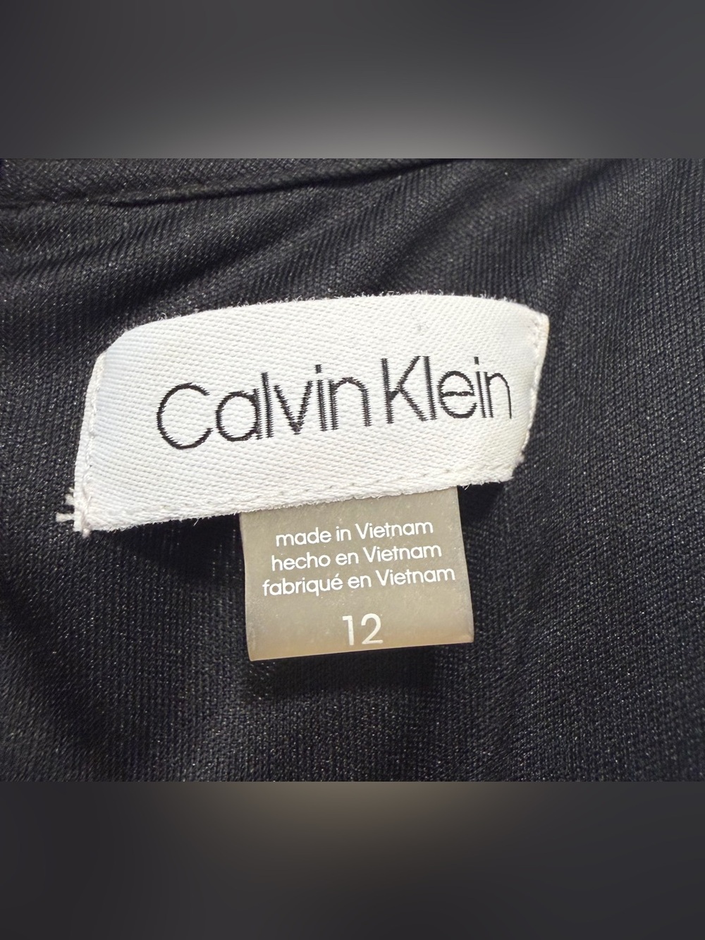 Calvin Klein Black Maxi Dress with Blue, Pink and Orange Floral Print - Picture 3 of 8